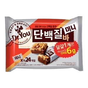 오리온 닥터유 단백질바 미니 337.5g(24봉입), 337.5g, 1개