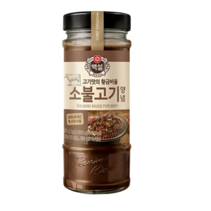 백설 소불고기양념500g백설 소스류>>불고기/갈비양념, 500g, 1개