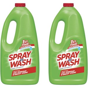 스프레이앤워시 세탁 얼룩 제거제 1.77L 2팩 / Spay 'n Wash Pe-Teat Laundy Stain Remove Refill 60oz 2Pack, 2개