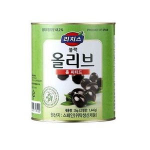 (주)동서 리치스 피티드 블랙 올리브 홀, 3kg, 1개