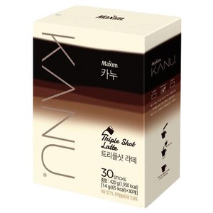 카누 트리플샷 라떼 커피믹스, 14g, 30개입, 1개