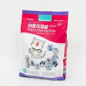 고양이모래 벤토나이트 야옹이채널 시그니처 까망이 꼬맹이 7.25kg 1개입, 1개