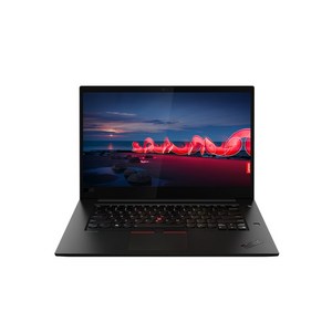 레노버 2020 ThinkPad X1 15.6 코어i7 인텔 10세대 지포스 GTX 1650 Ti, Black, 256GB, 16GB, WIN10 Po, 20TKS00700