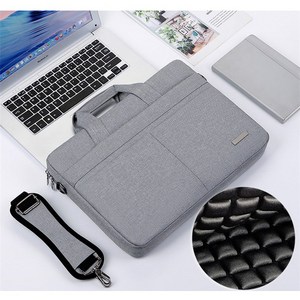 라트몰 17인치 노트북 가방 보호쿠션 방수 파우치 LG 그램 삼성 맥북 프로 에어셀 케이스, 그레이