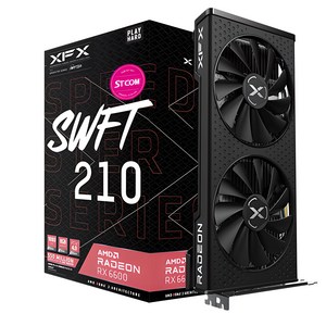 XFX 라데온 RX 6600 SWFT 210 CORE D6 8GB AMD 그래픽카드