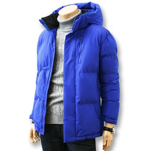 블루포스 베이직 후드 웰론 벨리앗 하프 패딩점퍼