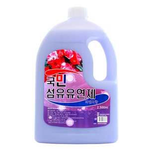 국민섬유유연제 라벤더향 2.5L, 4개