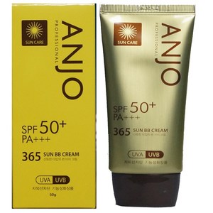 앙쥬 프로페셔널 360 썬 비비크림 자외선 기능성 화장품, 4개, 50g, 썬비비크림