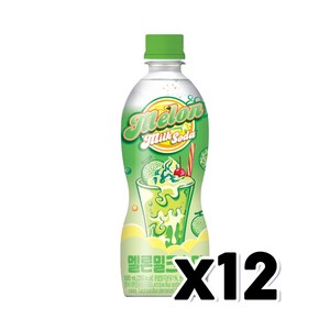 동원 멜론밀크소다 탄산페트음료 500ml x 12개