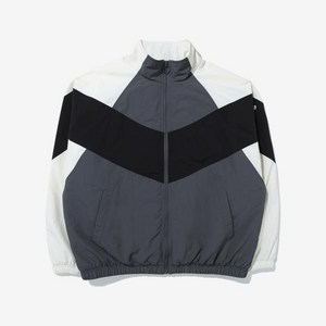 [FILA 본사공식] 브이 배색 패딩경량 자켓 (FE2JKE5101X_GRY)