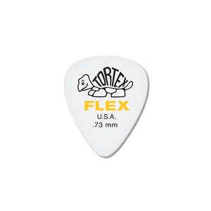 던롭피크 톨텍스 플렉스 스탠다드 피크 0.73mm Dunlop TORTEX FLEX, 1개