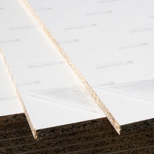 큐브프레임 두께18mm 바간화이트 PB합판 목재재단 나무판자 파티클보드, 니게르화이트