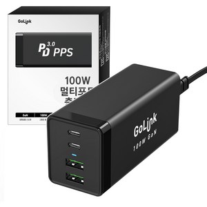고링크 100W USB 멀티포트 충전기 데스크형 4포트(A타입 C타입), 1개, ZX-4U12T