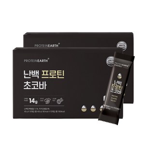 프로틴어스 난백 프로틴바 단백질바 초코, 2개, 450g