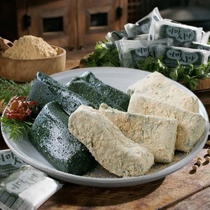 이마시야 현미찹쌀 해풍맞은 쑥인절미 30/60팩 + 콩가루 포함, 1.2kg, 1개