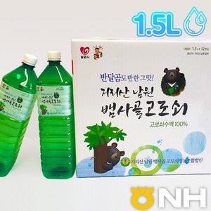 (예약발송) 지리산농협 - 지리산 뱀사골 고로쇠 수액 [2.1~2.10발송], 6개, 1.5L