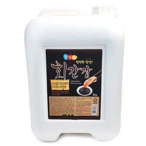 청지기 회간장말통 14kg *무료배송/ 국산니비시간장 숙성회간장 회간장 사시미간장 회전용간장, 1개