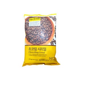 노브랜드 초코링 시리얼 570g, 3개
