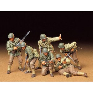 타미야 프라모델밀리터리 [35192] 1/35 U.S. Amy Assault Infanty Set, 1개