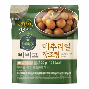 비비고 메추리알 장조림, 170g, 8개