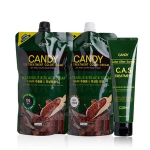 티에스 캔디 염색 트리트먼트 칼라 크림 400g, 7RS(적빛황갈색), 1개