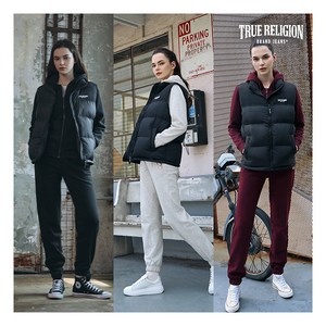 [트루릴리전] 24FW 여성 패딩베스트 헤비 기모 셋업 3종