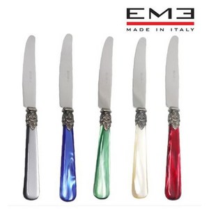 [EME] 이엠이 나폴레옹 펄 나이프(대) 22.5CM 5종 택1 커트러리 양식기, 그린, 1개