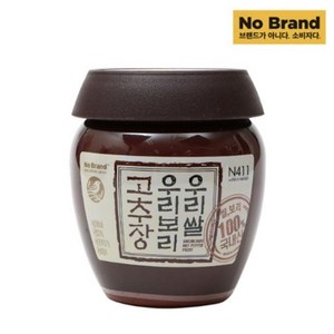 노브랜드 우리쌀 우리보리 고추장1kg, 1개, 1kg