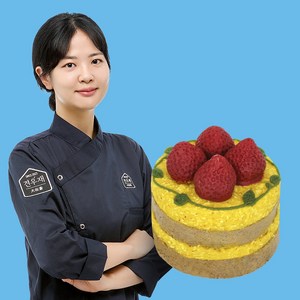 견우재 강아지 케이크 수제 생일 간식, 1개, 450g, 빅토리아 케이크