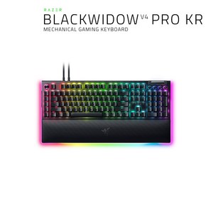 레이저 BlackWidow V4 Pro Linear KR, 일반형, 블랙, RZ03-0468