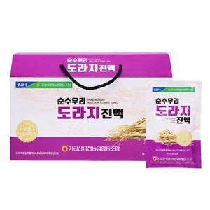 농협 순수 우리 도라지진액 즙 HACCP인증, 70ml, 30개