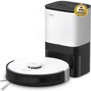 티피링크 자동 먼지 비움 물걸레 로봇청소기 Tapo RV30 Plus 4200Pa + 클린 스테이션 세트, Tapo RV30 Plus(로봇청소기), 화이트