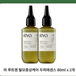 려 루트젠 탈모증상전문케어 두피에센스, 80ml, 2개