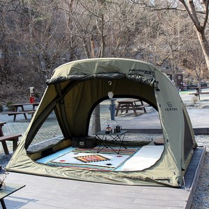 테르보 프리모 돔 에어 텐트, 카키