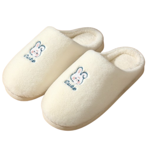 아트로 거실 털 실내화 토끼 슬리퍼