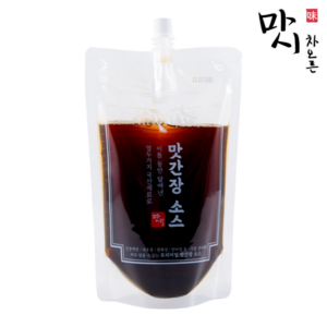 마시차오른 간장게장소스 새우장 연어장 전복장 게장용 맛간장, 500g, 5개