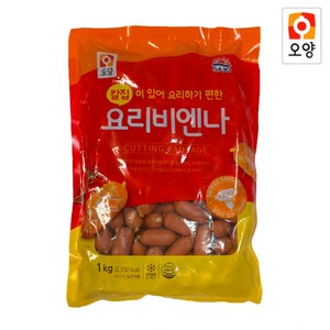 사조오양 칼집 요리비엔나 1kg, 1개