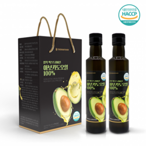 아보카도오일 250ml 2병 1BOX 멕시코 압착 엑스트라버진 아보카도 AvocadoOil Avocado, 1개, 500ml