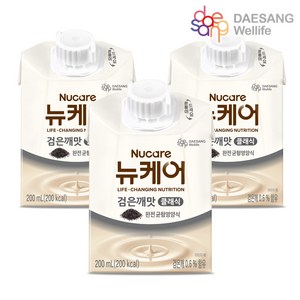 대상웰라이프 뉴케어 고소한검은깨맛, 200ml, 60개