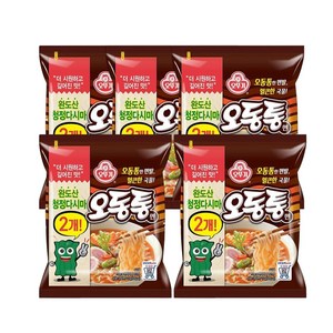 오뚜기 오동통면 120g, 5개