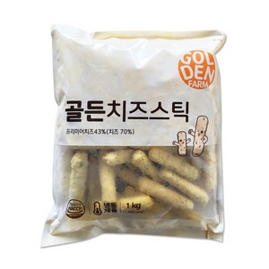 골든 치즈스틱 1kg (분식 튀김 모짜렐라 햄버거 간식), 1개