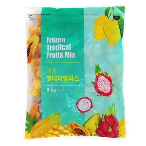 냉동 열대과일3종믹스 1kg, 1개