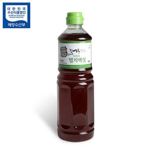 김명수젓갈 바다내음 멸치액젓900ml, 1개, 900ml