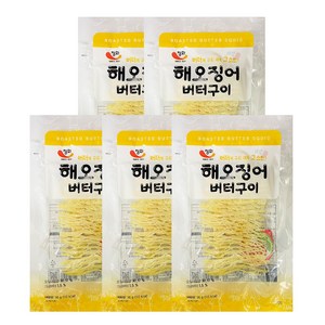 정화식품 해오징어 버터구이 35g, 5개