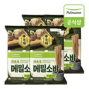 풀무원 가쓰오 메밀소바 576.8g 2인분 x 4봉, 4개