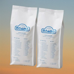 빈스콩빈스 원두2kg 대용량 케냐 블렌드커피, 2개, 1kg, 홀빈(분쇄안함)