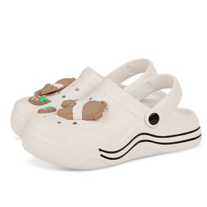 [발캉스] 남여공용 무중력 쿠션 리커버리 밀키 샌들