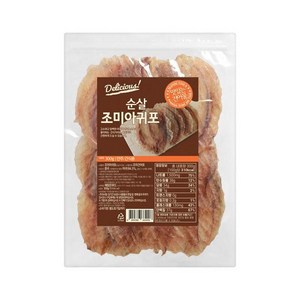 해맑은푸드 조미 순살 아귀포 대, 300g, 1개