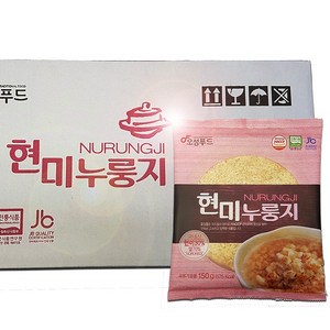 (최근생산) 오성푸드 현미 누룽지150g x 20봉 전통방식 바삭바삭 고소한 구수한 캠핑 아이 간편식 아침식사 어린이 쌀7현미3, 150g, 20개, 20개