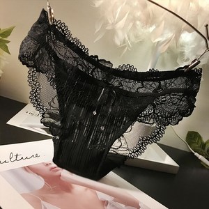 여성용 레이스 시스루 스판 팬티 Women's Underpants 뉴타임즈 O237T969